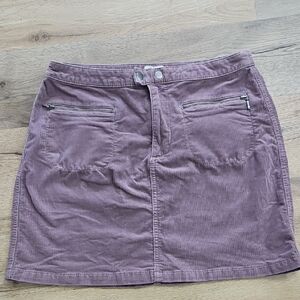 Massimo Purple Mini Skirt Size 8 Casual Everyday Skirt